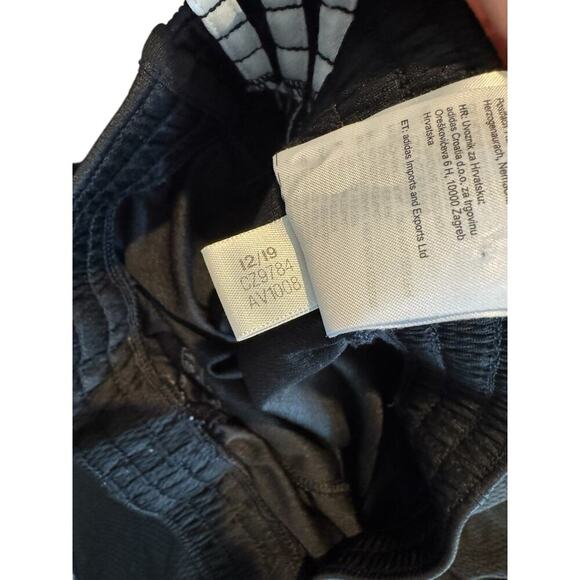 Adidas Women Size Small Shorts Training Athletic 3-Striped Black Workout Running - Picture 8 of 9